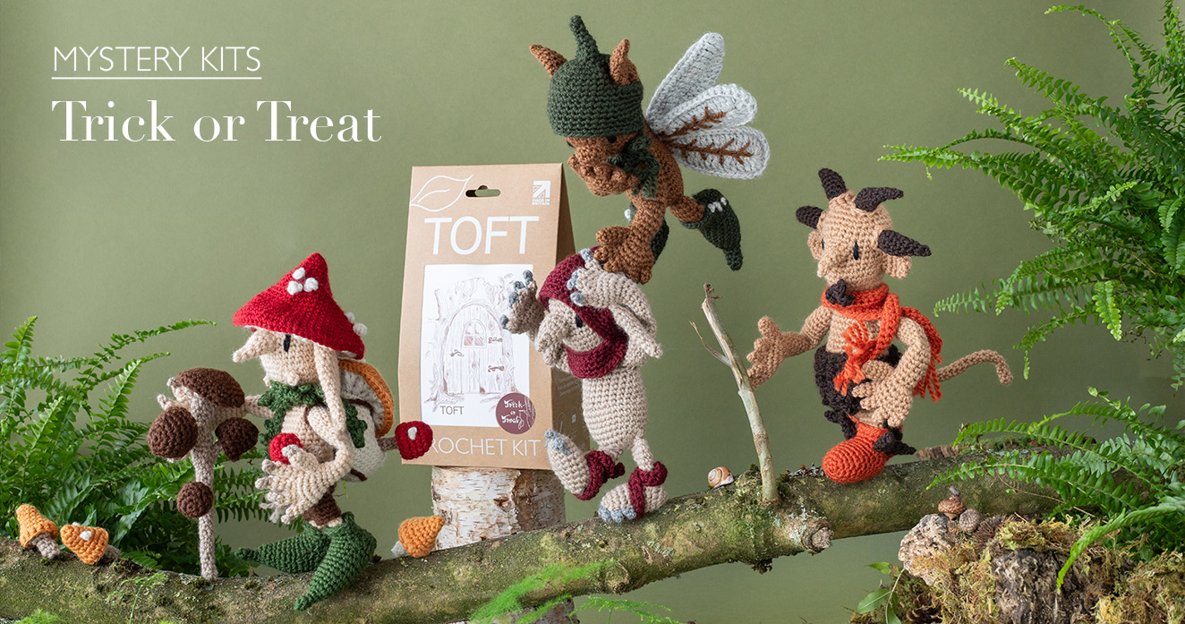 Trick or Treat new mystery kits fairy door TOFT